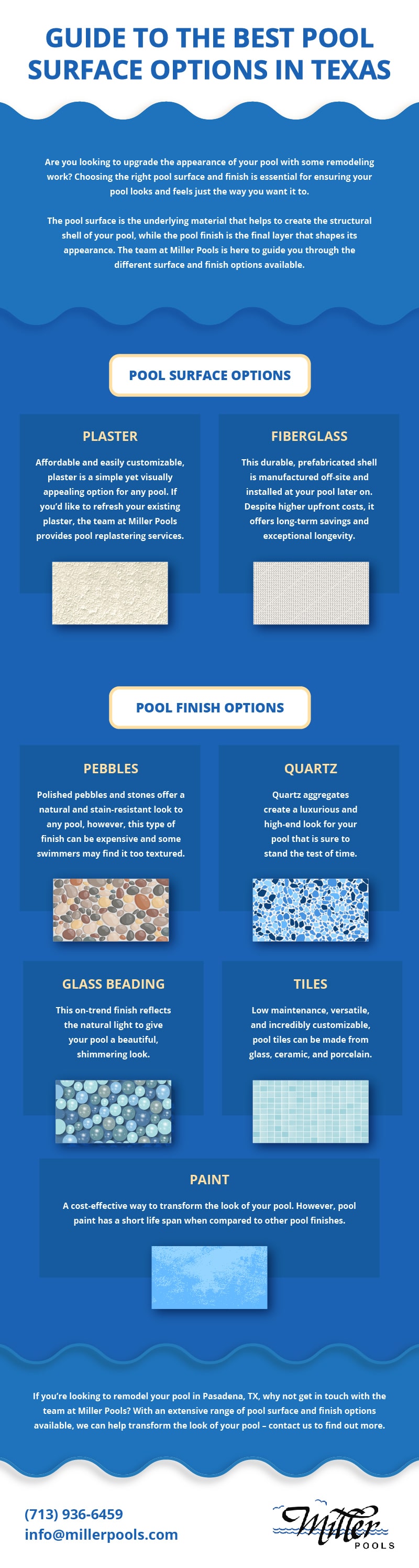 Best pool surface options in Texas 
